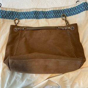 AUTHENTIC TORY BURCH SUEDE SHOULDER BAG👜👜